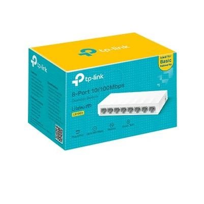TPLINK 8-Port 10100Mbps Desktop Network Switch LS1008