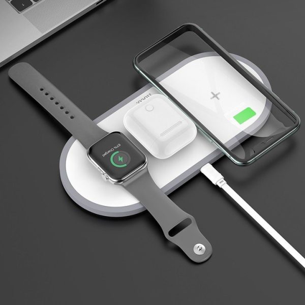 HOCO CW24, 3-in-1 wireless charger - Image 3