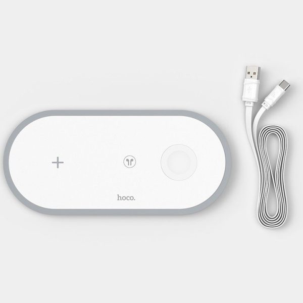 HOCO CW24, 3-in-1 wireless charger - Image 2