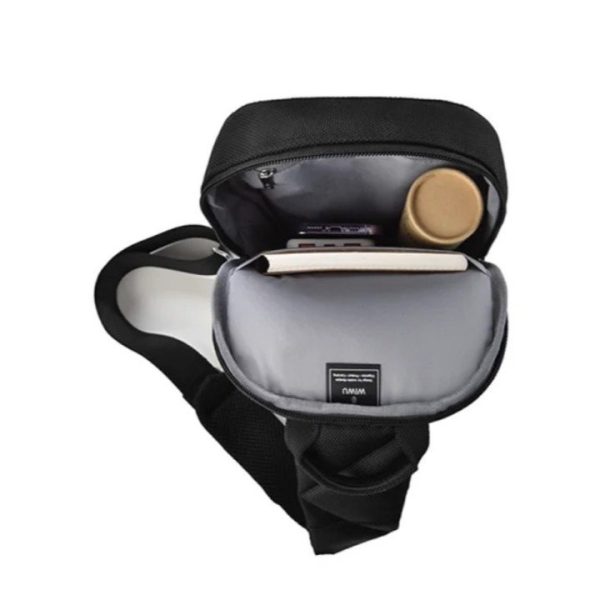 WIWU HALI SLING CHEST BAG BLACK - Image 5