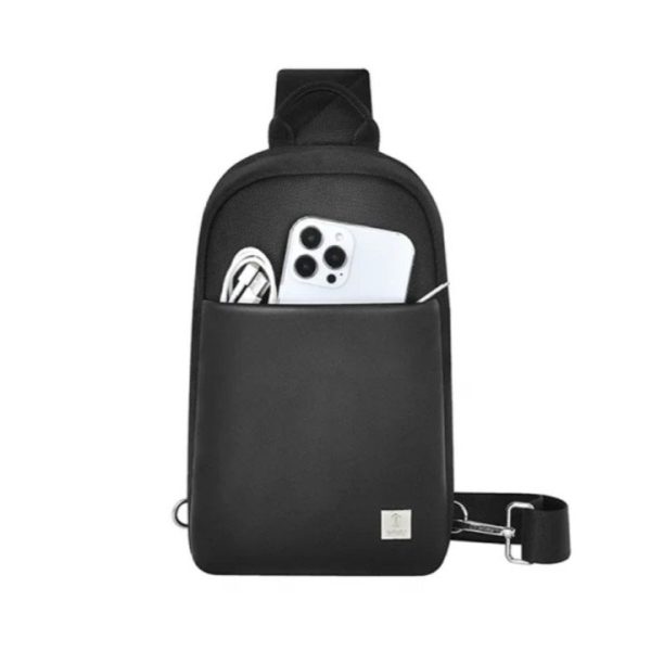 WIWU HALI SLING CHEST BAG BLACK - Image 3